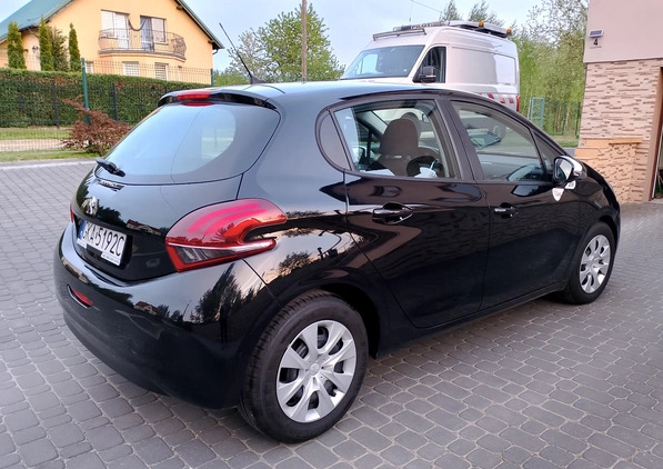 Peugeot 208 cena 39990 przebieg: 19000, rok produkcji 2019 z Kartuzy małe 191